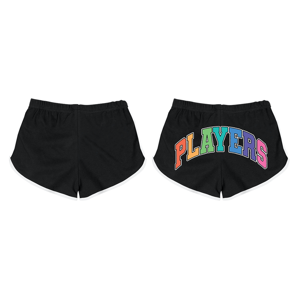 Players Shorts Front & Back